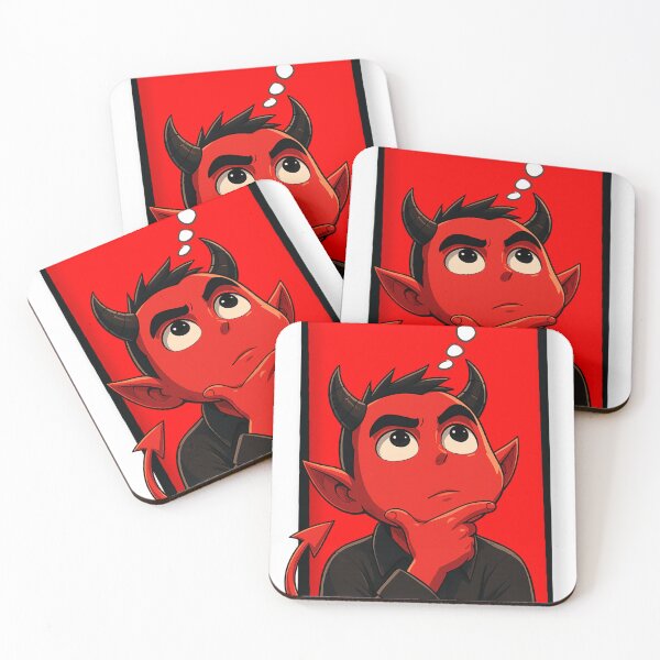 Item preview, Hmm... I Just Can't Wrap My Head Around How People Can Be That Cruel – Devil Graphic T-Shirt designed and sold by Peanutspixel.