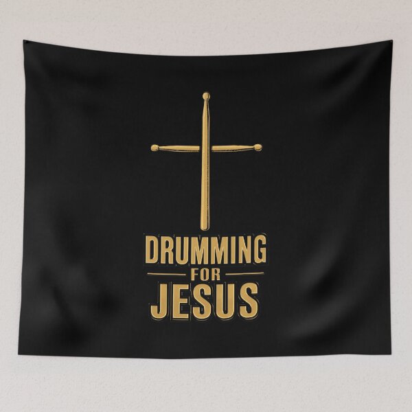 Item preview, Drummer Drumming Drums Percussion I Jesus Christian Church designed and sold by OlakunleOloroz.