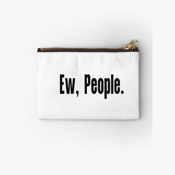 Item preview, Ew People Funny Sarcastic Introvert Typography designed and sold by BiakiaPrints.