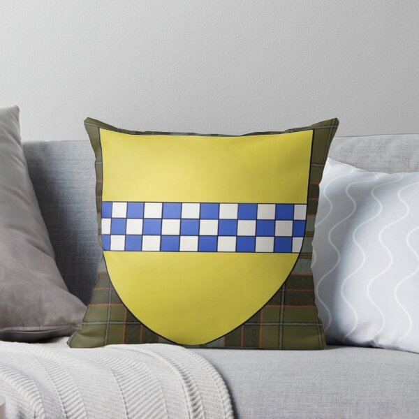 Item preview, Stewart High Steward of Scotland Arms and Old Weathered Tartan designed and sold by Kirrindy Designs.