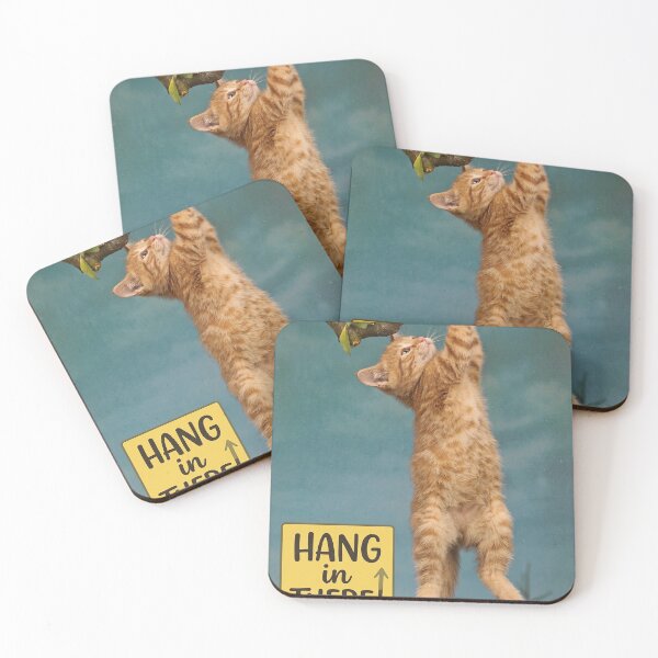 Item preview, hang in there cat designed and sold by savanacray.