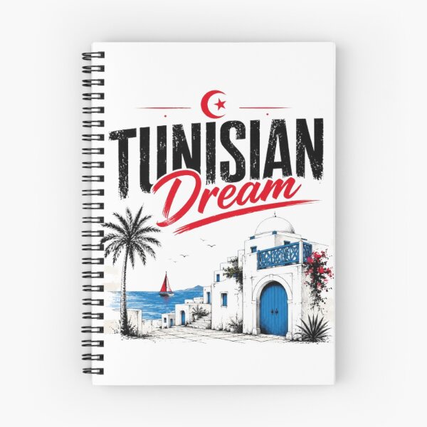 Item preview, Tunisian Dream | Mediterranean Tunisia Illustration designed and sold by Salma.Store.