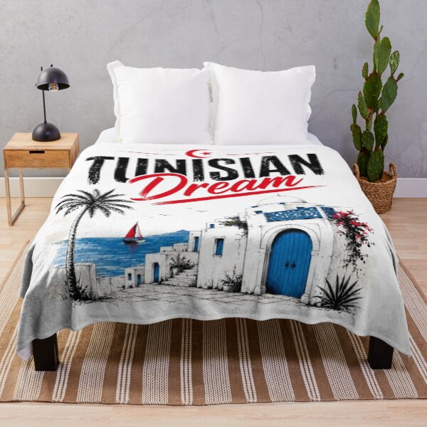 Item preview, Tunisian Dream | Mediterranean Tunisia Illustration designed and sold by Salma.Store.