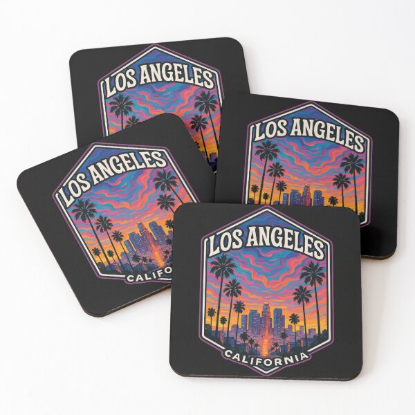 Item preview, Los Angeles California United States Trippy designed and sold by TomFrontierArt.