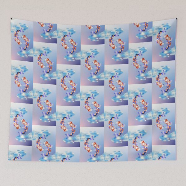 Item preview, Dreamy Koi Fish Gradient Art designed and sold by Kaderyoss.