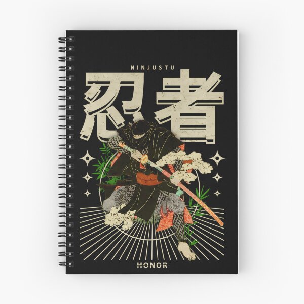 Item preview, Crouching Ninja with Katana in Front of Kanji designed and sold by CyberRamp.