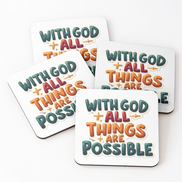 Item preview, With God All Things Are Possible designed and sold by nhk999.