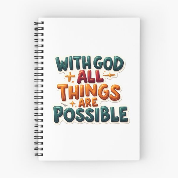 Item preview, With God All Things Are Possible designed and sold by nhk999.