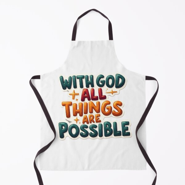 Item preview, With God All Things Are Possible designed and sold by nhk999.