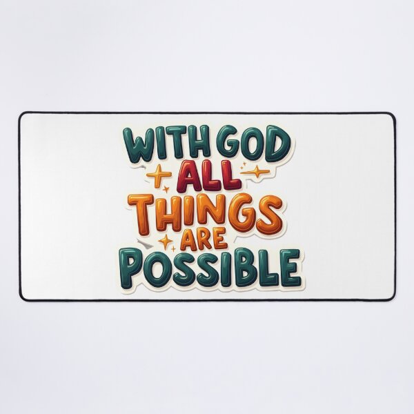 Item preview, With God All Things Are Possible designed and sold by nhk999.