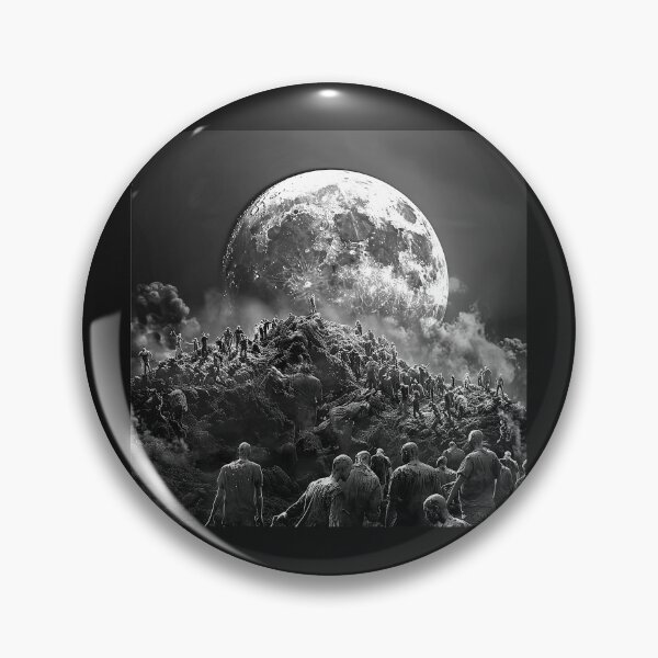 Item preview, Copy of Halloween Teddy Bear in a Moonlit Cornfield – Spooky Gothic Art designed and sold by inkoutninja.
