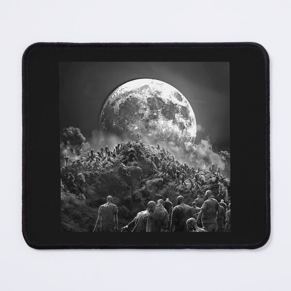 Item preview, Copy of Halloween Teddy Bear in a Moonlit Cornfield – Spooky Gothic Art designed and sold by inkoutninja.