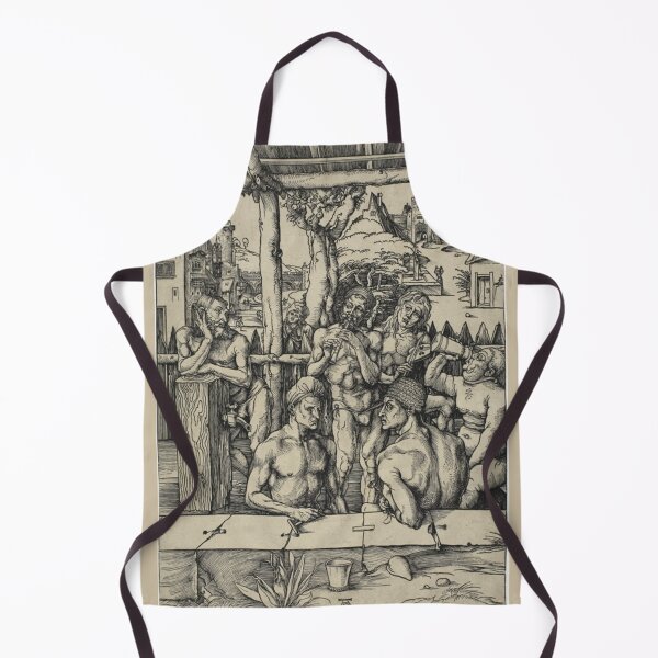 Item preview, The Mens Bathhouse: Vintage Durer's Bacchanalian Homoerotic Scene designed and sold by ItsAKinkThing.