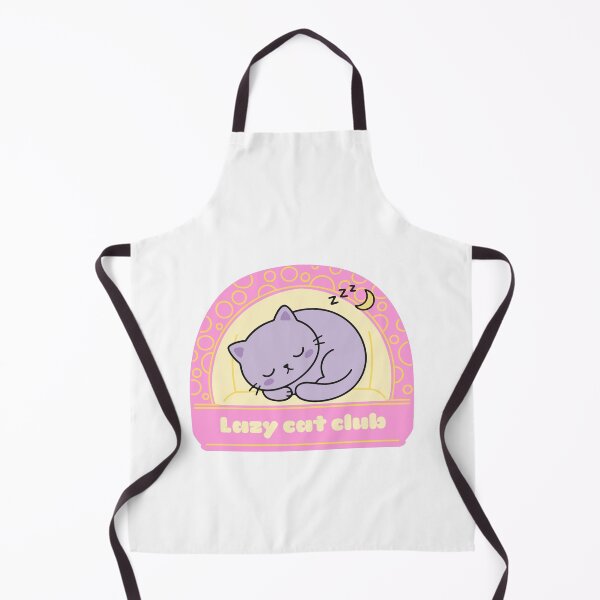Item preview, Lazy Cat Club Cute Purple Sleeping Kitten Meme designed and sold by Cafya.