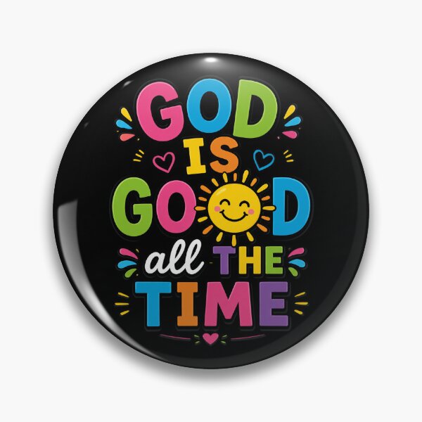 Item preview, God is Good All The Time Faith-Based Christian Bible Verse designed and sold by OlakunleOloroz.