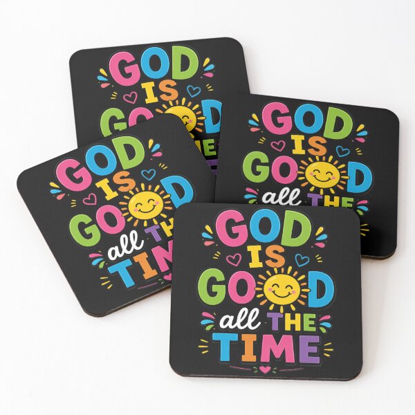 Item preview, God is Good All The Time Faith-Based Christian Bible Verse designed and sold by OlakunleOloroz.