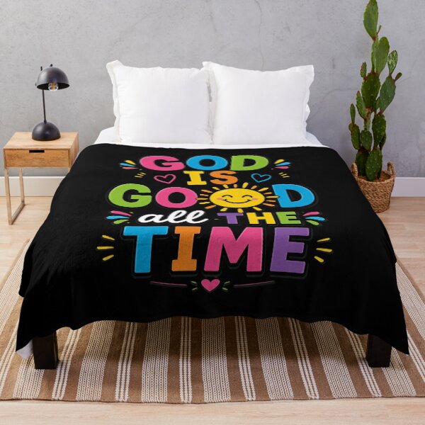 Item preview, God is Good All The Time Faith-Based Christian Bible Verse designed and sold by OlakunleOloroz.