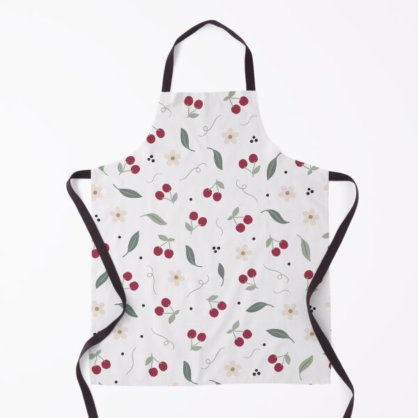 Item preview, Cherry Blossom and Berries Minimal Pattern Throw Pillow designed and sold by FestivityFinds.
