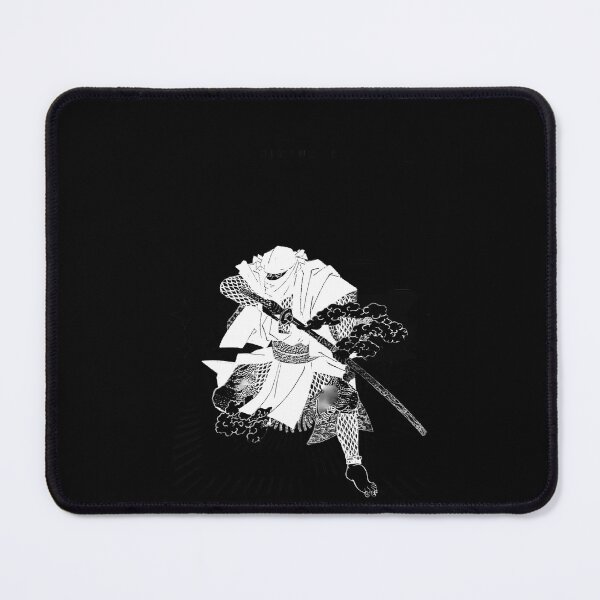 Item preview, High Contrast White Ink Crouching Ninja Silhouette designed and sold by CyberRamp.