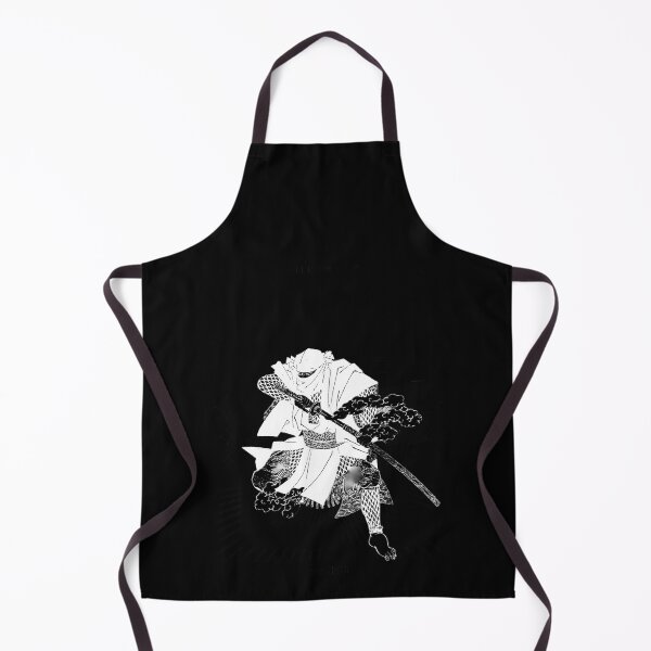 Item preview, High Contrast White Ink Crouching Ninja Silhouette designed and sold by CyberRamp.