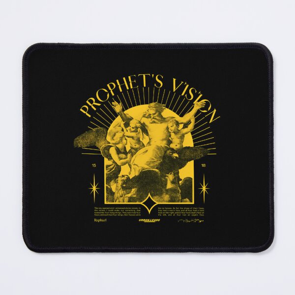 Item preview, Religious Cherubs and Prophet Painting in Yellow designed and sold by CyberRamp.