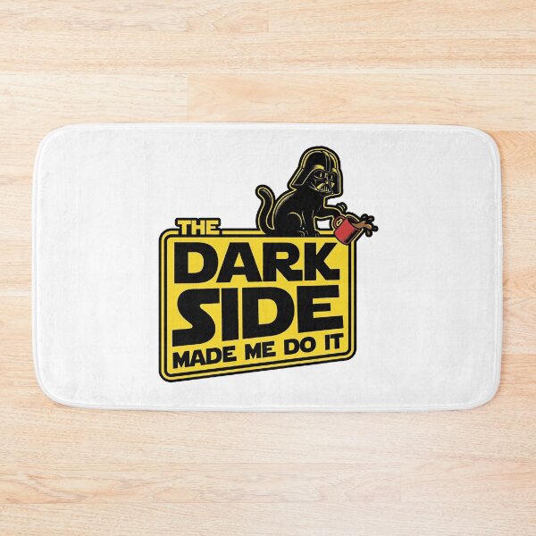 Item preview, The Dark Side Made Me Do It - Funny Sci-Fi Space Cat designed and sold by AdyKurniawan.