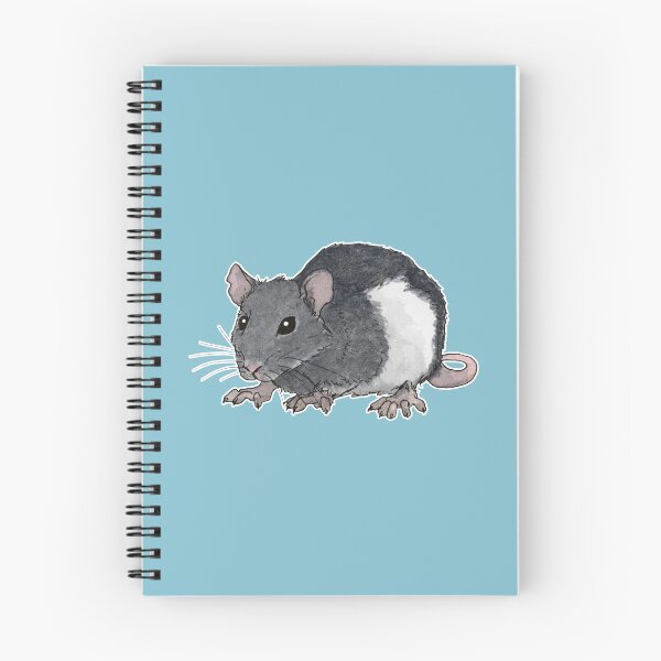 Item preview, Black and white rat designed and sold by savousepate.