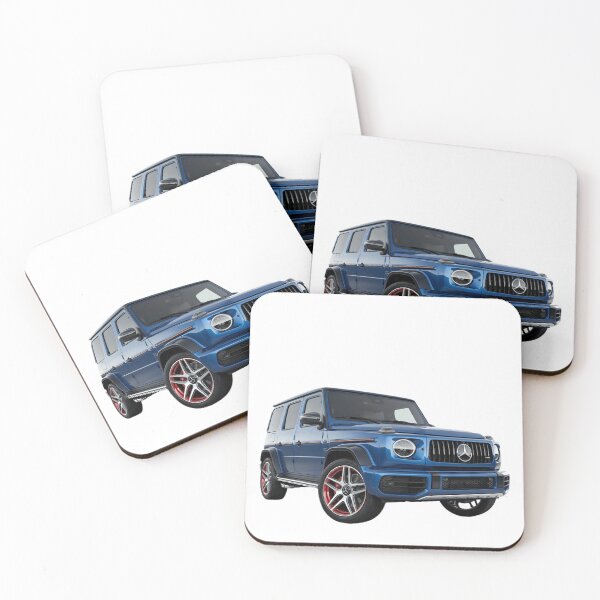 Item preview, G class g wagon blue car designed and sold by Nagikseyanart.