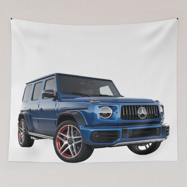 Item preview, G class g wagon blue car designed and sold by Nagikseyanart.