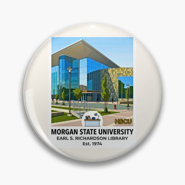 Item preview, Earl S. Richardson Library Architectural Illustration designed and sold by EvergreenPark - Tee Studio.