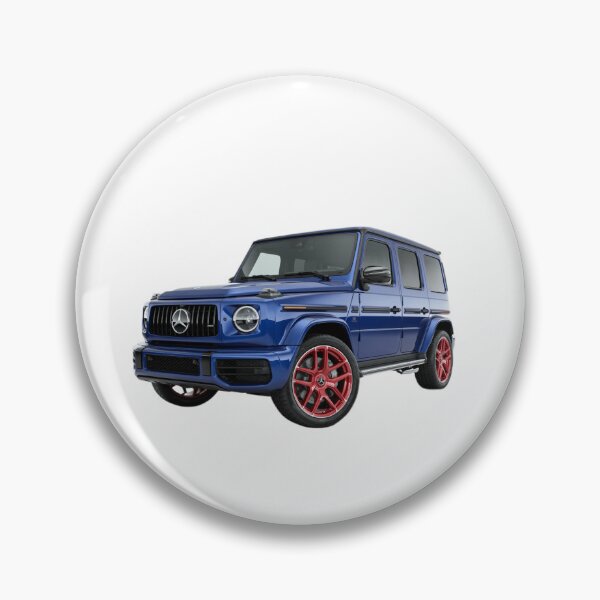 Item preview, G class g wagon blue car designed and sold by Nagikseyanart.