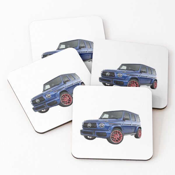 Item preview, G class g wagon blue car designed and sold by Nagikseyanart.
