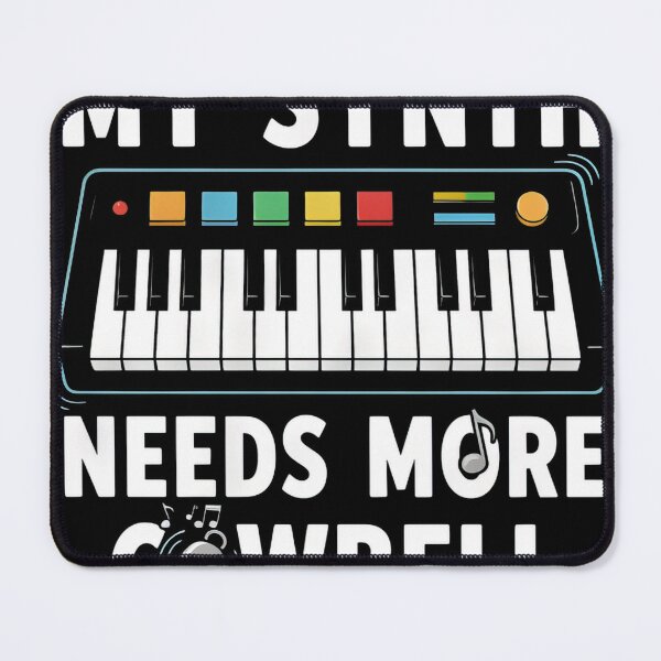 Item preview, My Synth Needs More Cowbell Quote #4041 designed and sold by lukas-lei-art.