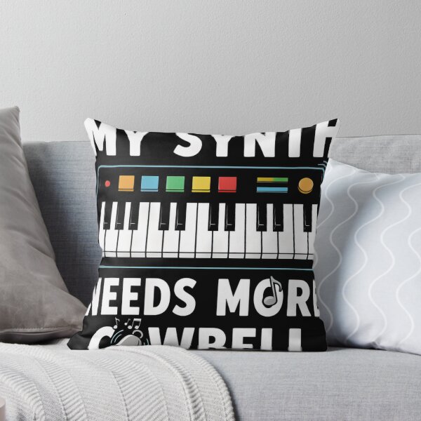 Item preview, My Synth Needs More Cowbell Quote #4041 designed and sold by lukas-lei-art.