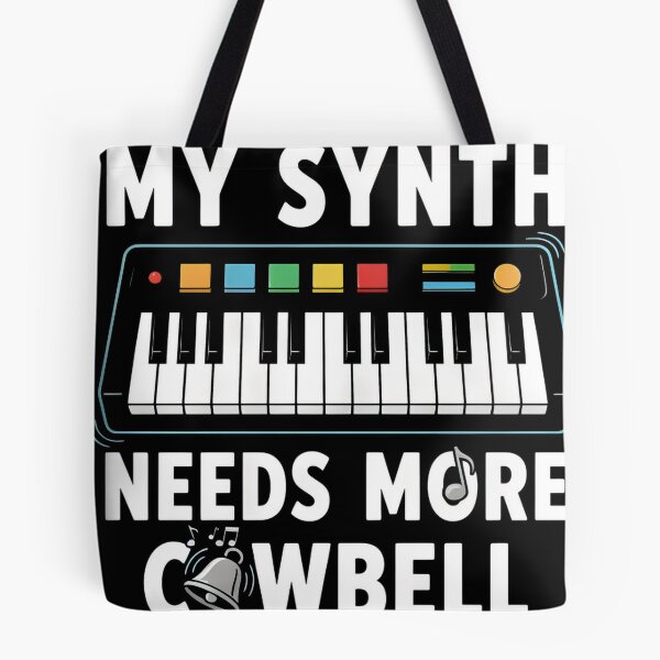 Item preview, My Synth Needs More Cowbell Quote #4041 designed and sold by lukas-lei-art.