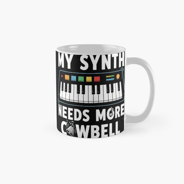Item preview, My Synth Needs More Cowbell Quote #4041 designed and sold by lukas-lei-art.