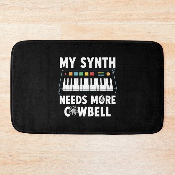 Item preview, My Synth Needs More Cowbell Quote #4041 designed and sold by lukas-lei-art.