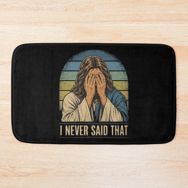 Item preview, I Never Said That Jesus Meme Funny Christian God Religious designed and sold by OlakunleOloroz.