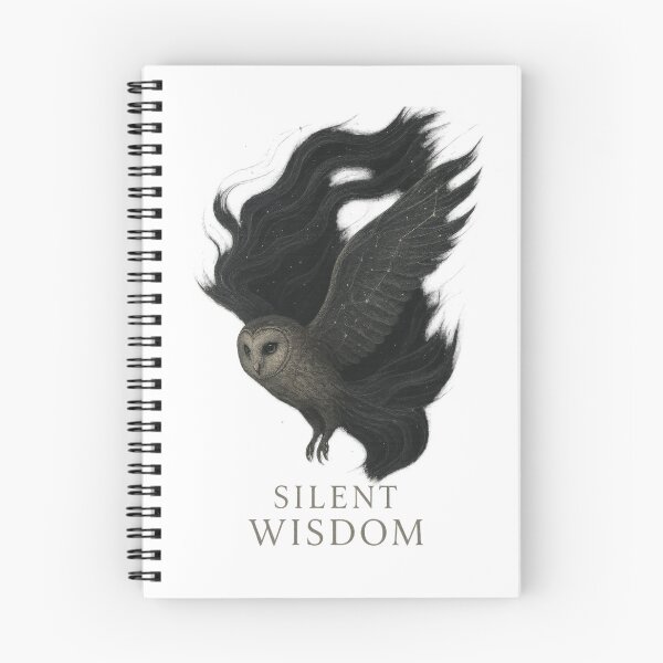 Item preview, Silent Wisdom Owl designed and sold by Velvet-motive.