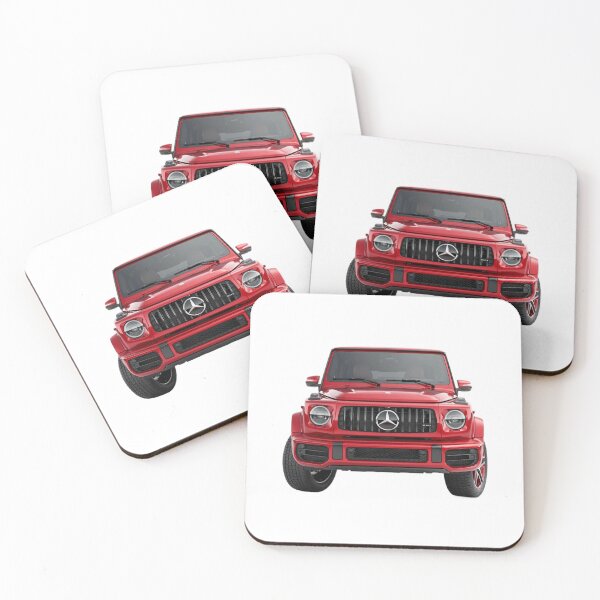 Item preview, G class g wagon red car designed and sold by Nagikseyanart.