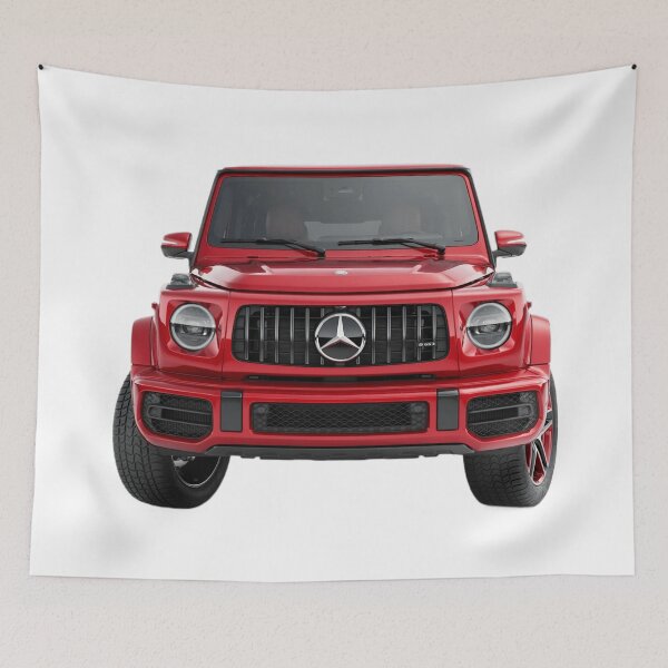 Item preview, G class g wagon red car designed and sold by Nagikseyanart.