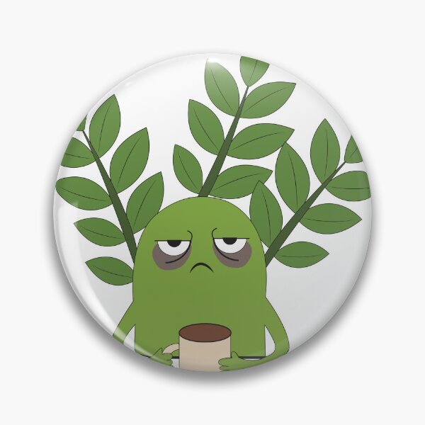 Item preview,  Grumpy Morning Plant Needs Coffee designed and sold by TatinkaArtskill.