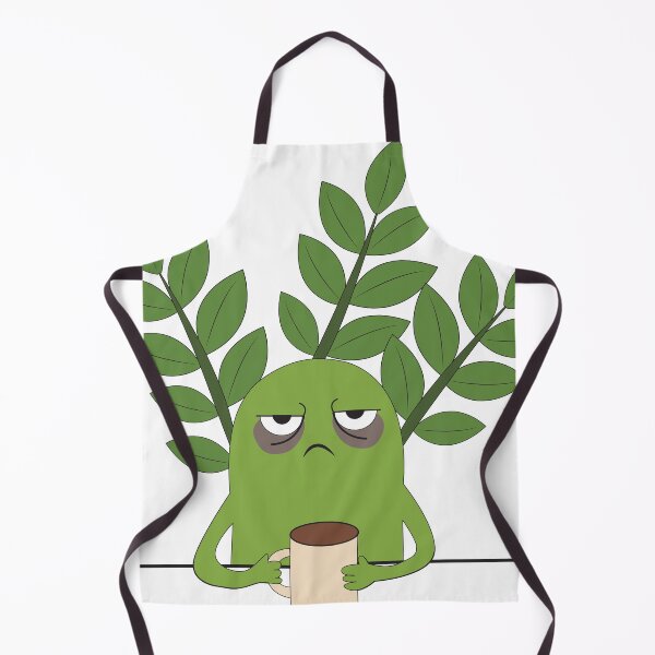 Item preview, Grumpy Morning Plant Needs Coffee designed and sold by TatinkaArtskill.