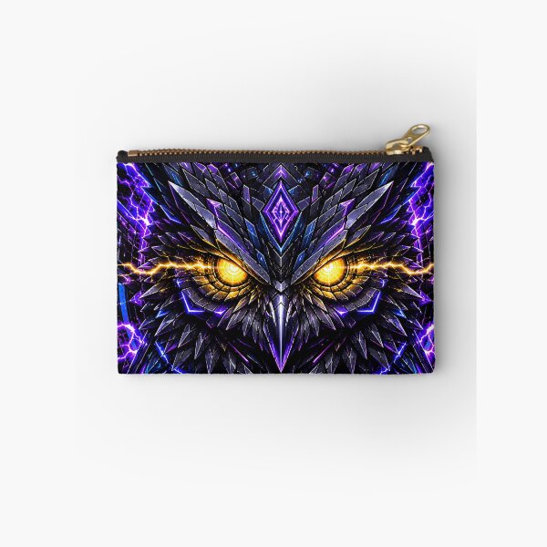 Item preview, Cyber Owl Void Night Electric Neon Graphic designed and sold by RiteshCenter .