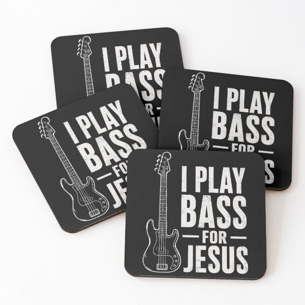 Item preview, I Play Bass for Jesus, Bass Guitar and Christian Bassist designed and sold by OlakunleOloroz.
