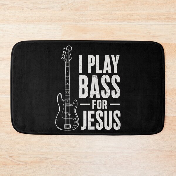Item preview, I Play Bass for Jesus, Bass Guitar and Christian Bassist designed and sold by OlakunleOloroz.