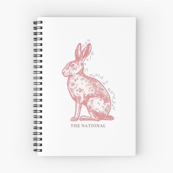 Item preview, The National Pink Rabbits Lyric designed and sold by oriMarchive.