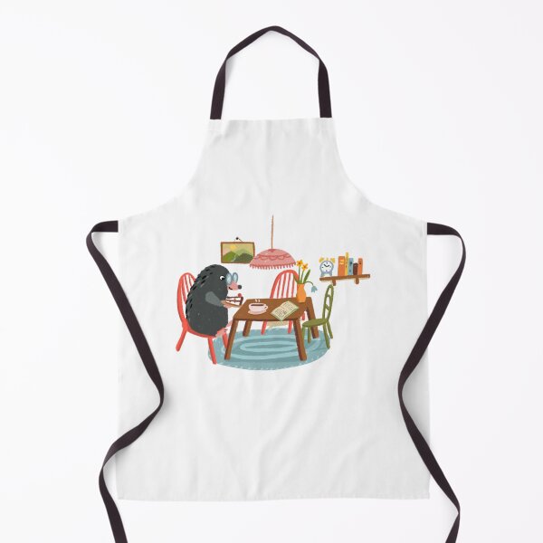 Item preview, Cute Mole Coffee Break Cottagecore Art designed and sold by Nupelwear.