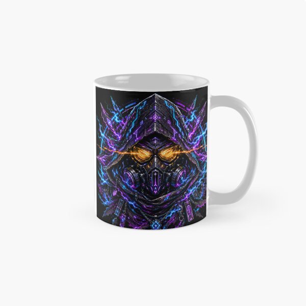 Item preview, Void Nomad Cyberpunk Techwear Neon Graphic designed and sold by RiteshCenter .
