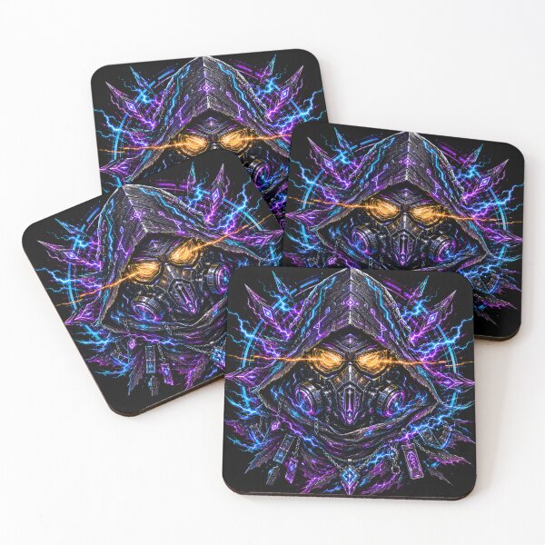 Item preview, Void Nomad Cyberpunk Techwear Neon Graphic designed and sold by RiteshCenter .